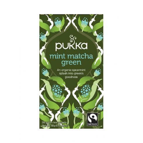 Pukka - Grøn Te Mint Matcha - Øko FT (4 x 20 breve)