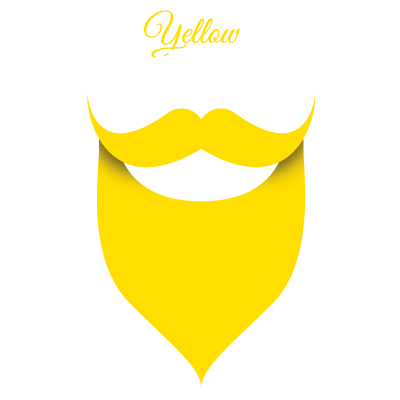 yellow beard logo square
